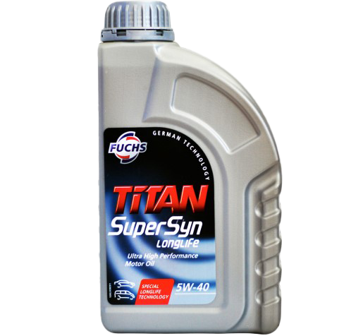 Моторное масло Fuchs TITAN Supersyn LONGLIFE 5W-40, 1л  
